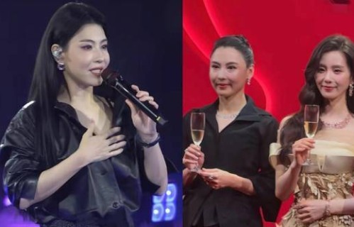 46岁张柏芝商演生图曝光 网友直呼撞脸陈慧琳