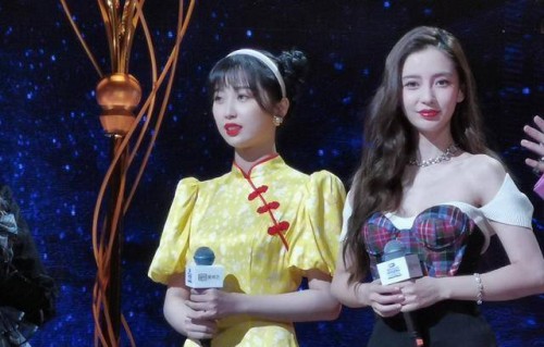 虞书欣点赞Angelababy!两大美女暗戳戳互动,粉丝:是私下好友?