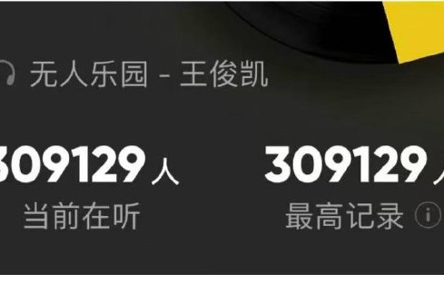 《无人乐园》首唱后，这首歌在各大音乐平台的数据表现如何？|王俊凯|热度|新歌|歌曲|榜首