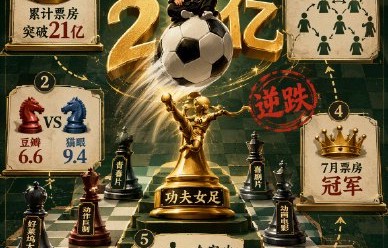 上映24天票房逆跌！《功夫女足》凭什么后劲这么猛？