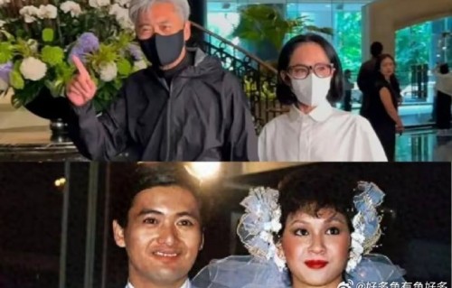 周润发余安安离婚后首同框，为施南生送别