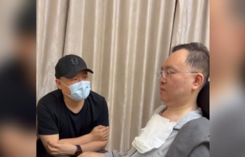 岳云鹏探望蔡磊,两人定下美好约定