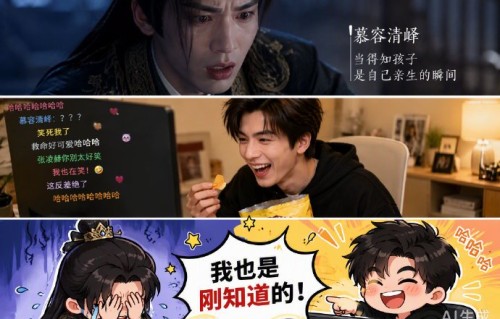 张凌赫追剧靠弹幕认亲：孩子竟是我的？