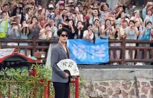 杨洋开封抱蒜苔花束出圈，一句“中”尽显河南最高待客礼仪_网友_礼物_农产品|雨霖铃|方逸伦|蒋易|烟火|大开眼界
