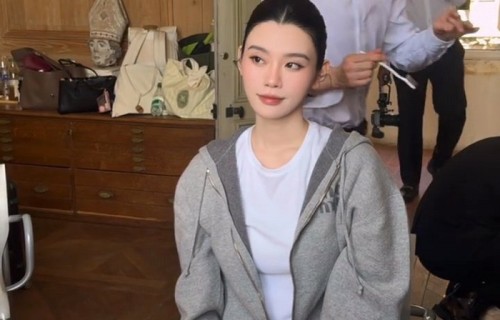 奚梦瑶优越头型引热议，何猷君婚礼现蒜苔装饰