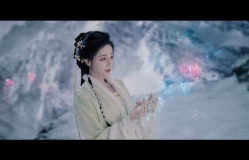 迪丽热巴和陈飞宇为《白日提灯》拍摄的短视频具体内容是什么？