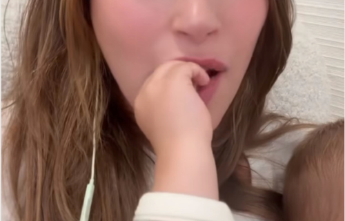海莉·比伯管儿子叫“私人零食投喂机”，小家伙反向投喂萌翻全网