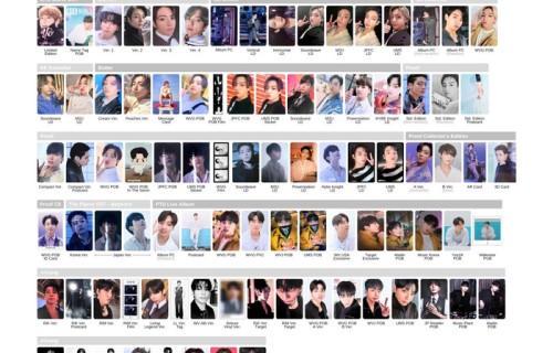 田柾国韩国专辑小卡图鉴发布