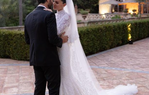25岁“全球最美女孩”婚礼照曝光！鱼尾婚纱超美，坦言只是普通人