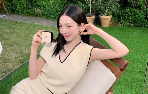 柳智敏参与Chanel Beauty杂志拍摄|乐德|香奈儿（Chanel）|腿型