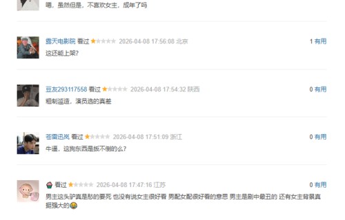 《冰湖重生》首播，近乎清一色差评，三角恋的古装偶像剧不灵了