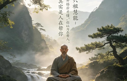 六祖慧能：开悟后才懂，你以为在帮人，其实是人在帮你