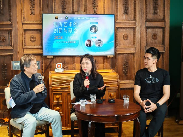 文艺评论家孙孟晋、上海译文出版社副总编辑黄昱宁、自媒体博主“Fu大爷”(干夫)