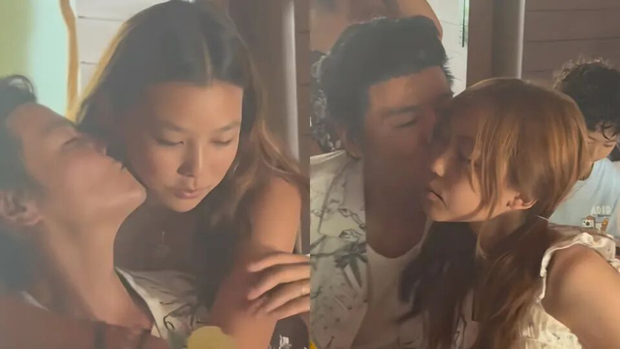 蔡少芬在社交平台发布的视频。（图：蔡少芬@抖音）